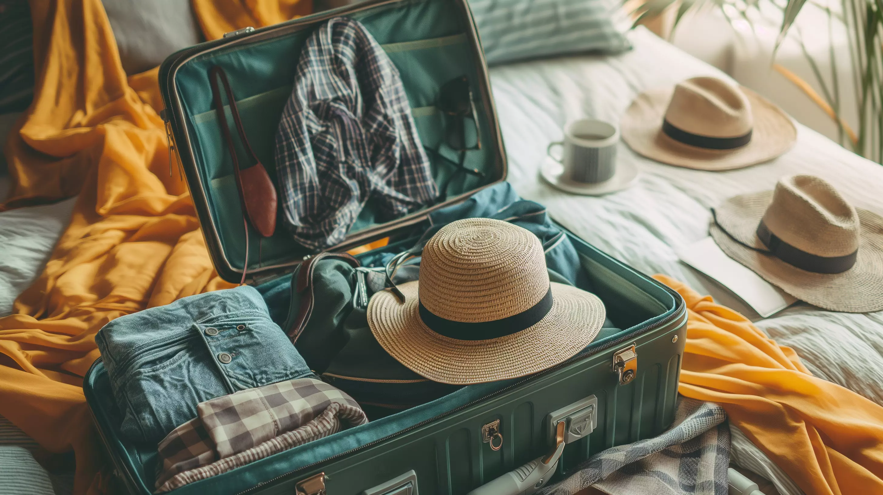 Valigia per le vacanze. Cosa portare per un viaggio al mare